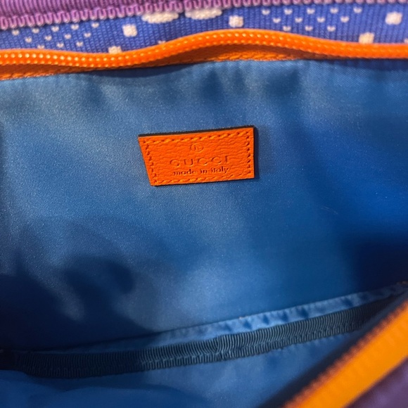 Gucci Blue and Purple Crossbody Bag - Picture 6 of 6